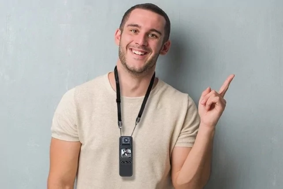 Нагрудна камера WH82 1080 FHD з поворотним об'єктивом Вінниця