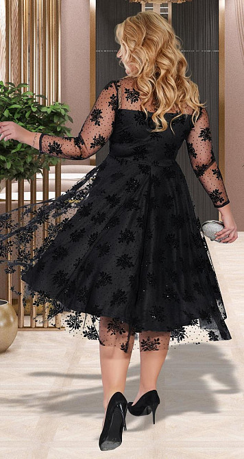 Ошатне плаття великого розміру (56) Київ - фото 3