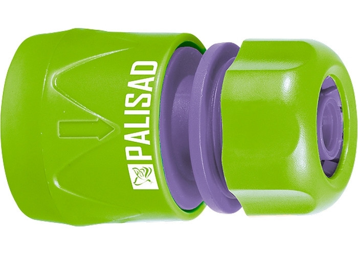 Соединитель пластмассовый быстросъемный для шланга 1/2" PALISAD Полтава - фото 1