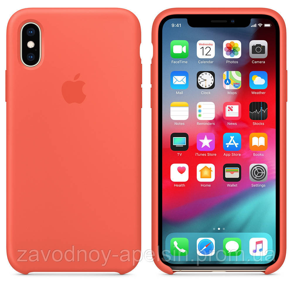 IPhone X XS 10 Чохол Silicone Case MGRL2FE/A (Nectarine) Одеса - фото 1