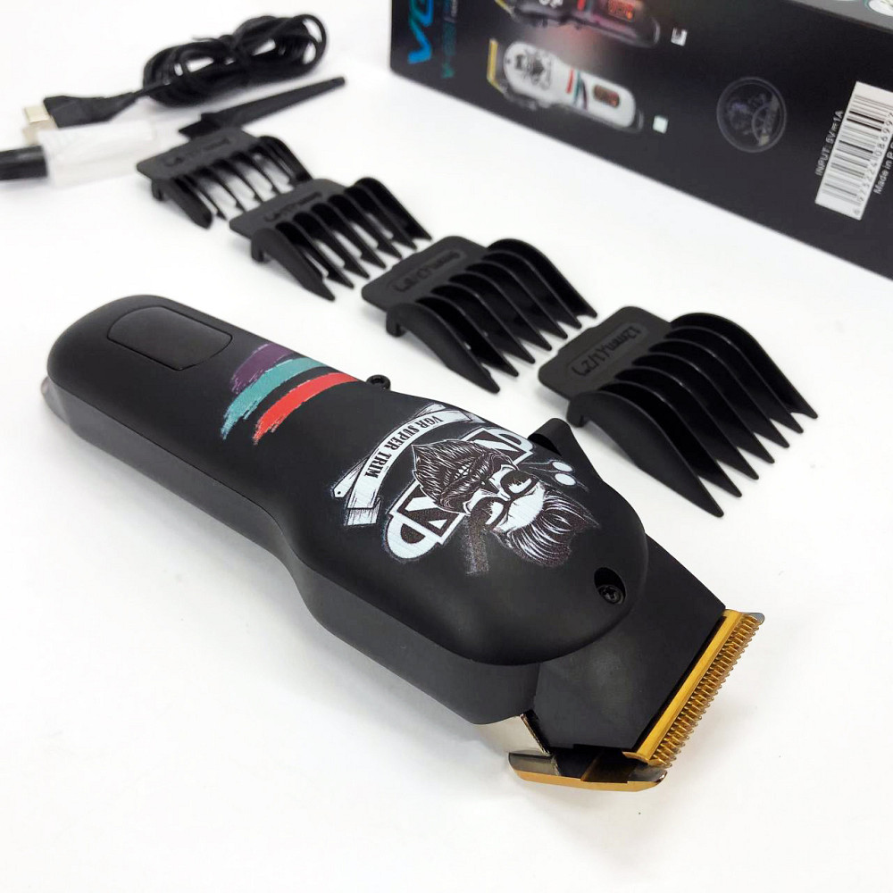 Машинка для стрижки від акб VGR V-699, Тример для складної стрижки волосся, Хороший бездротовий тример YC-46 Київ - фото 12