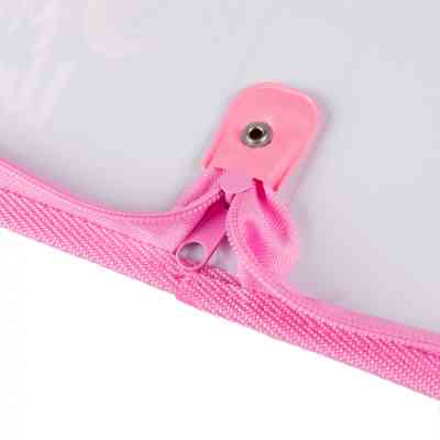 Папка для тетрадей Yes пластиковая на молнии Glamour синяя В5 (492206) Винница