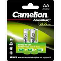 Акумулятор Camelion AA 2500mAh Ni-MH AlwaysReady * 2 R6-2BL (NH-AA2500АRBP2) Киев