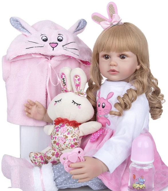 Лялька Реборн, лялька бейбі боран, Reborn baby born 55 см. Харків - фото 3