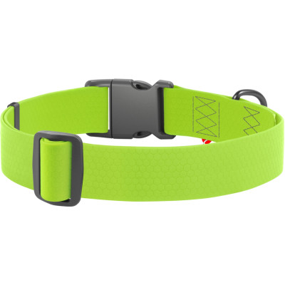 Нашийник для тварин WAUDOG Waterproof з QR паспортом пластиковий фастекс XXL салатовий (25115) Вінниця - фото 2
