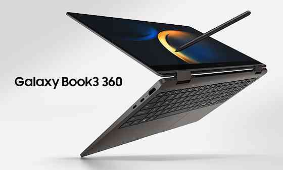 Ноутбук Samsung Galaxy Book3 360 NP750QFG Intel Core i7-1360P 16/512GB SSD графіт (непомітний нюанс скла дисплея) Миколаїв