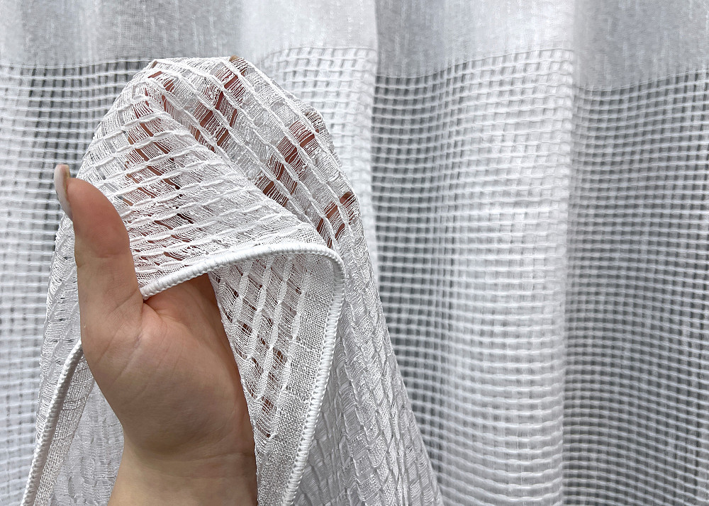 Тюль VR-Textil 2023т Жакард Білий 400х270 см (42-1094) Київ - фото 4