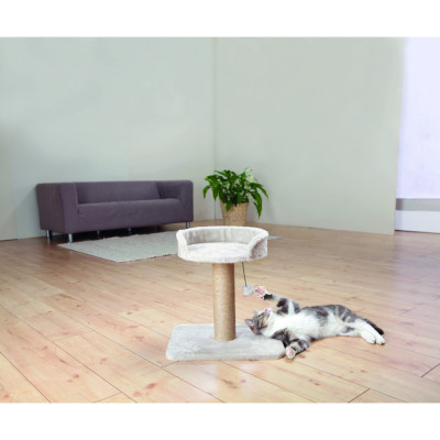 Дряпка (когтеточка) для котов Trixie Мика 46 см светло-серая (4011905444185) Винница - изображение 5