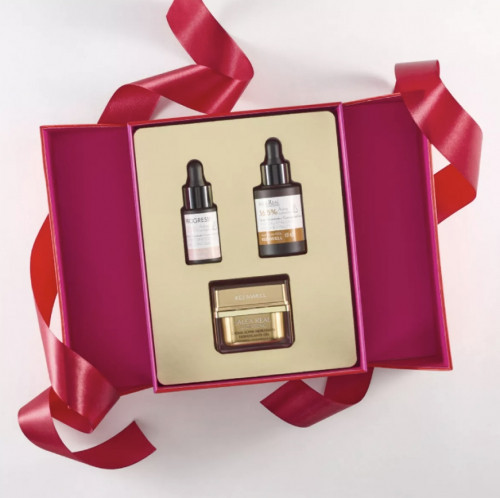 Набір Ревіталізувальний (крем + сироватка для обличчя + сироватка для очей) 50 мл + 30 мл + 15 мл Дніпро - фото 1