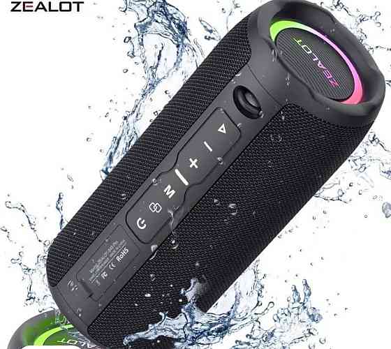 Стерео пара  колонок Zeаlot S49Pro, бездротова, TWS, mp3-плеер. Киев