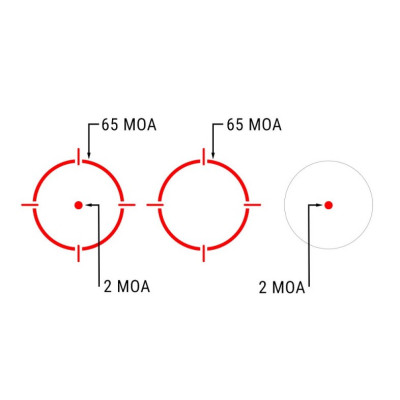 Коллиматорный прицел Holosun 510С + магніфер HM3X (510CsHM3X) Винница - изображение 8