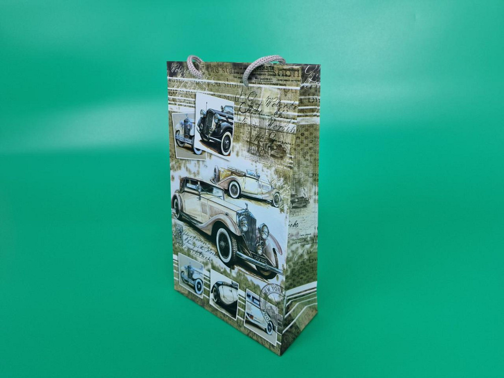 Бумажный пакет подарочный Средний 17/26/8(артSV-248) (12 шт) Харьков - изображение 1