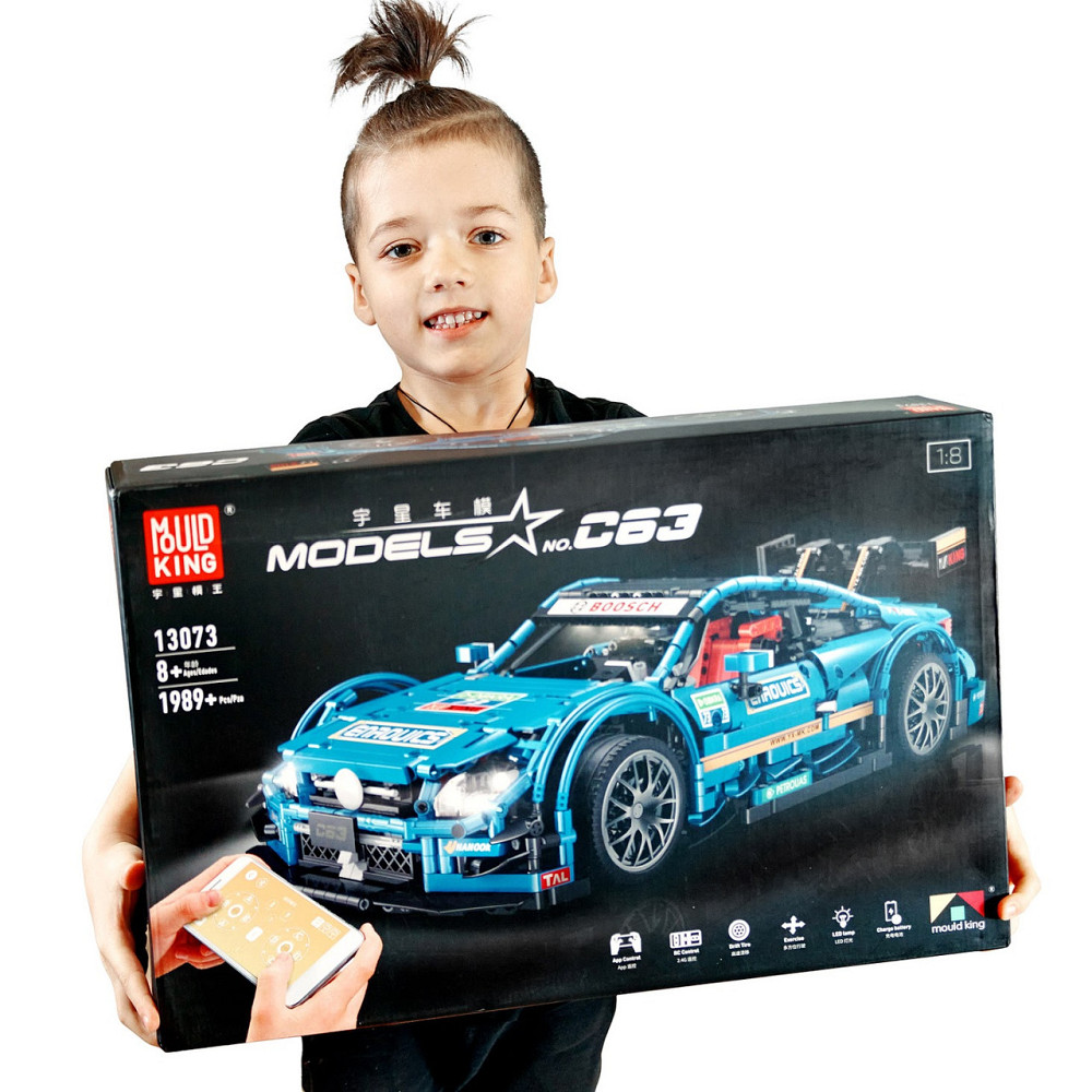 Дитячий конструктор Лего. Спортивний автомобіль Mercedes Benz C63 на радіокеруванні 1:8 на 1989 дит. Кам'янець-Подільський - фото 4