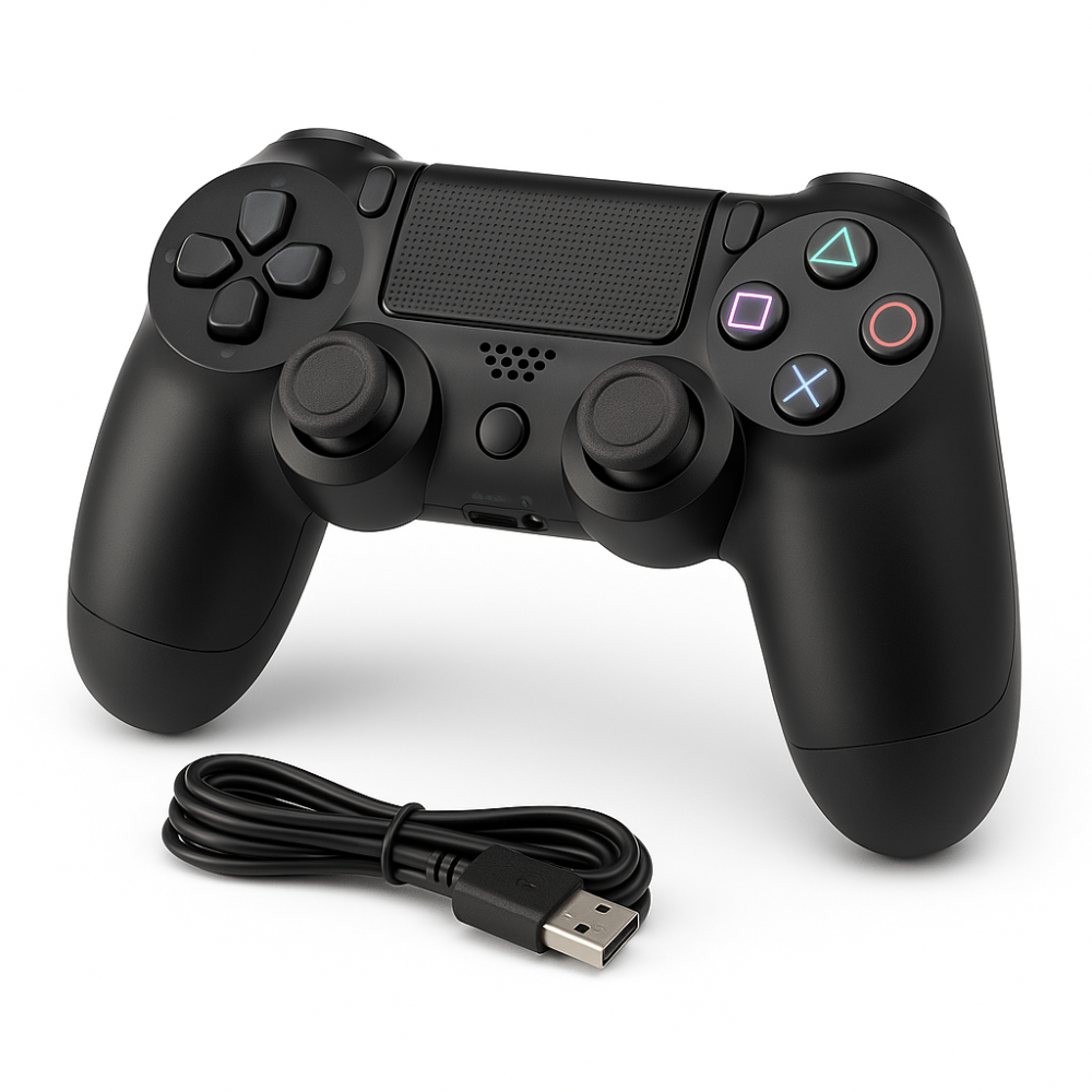 Контроллер для видеоигр с высокой чувствительностью DOUBLESHOCK PS 4, Контроллер для игровой приставки PT-52 Львов - изображение 19