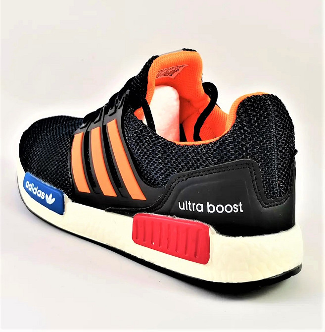 Кроссовки Adidas Мужские Чёрные Адидас Синие (размеры: 40,41) Видео Обзор Днепр - изображение 6