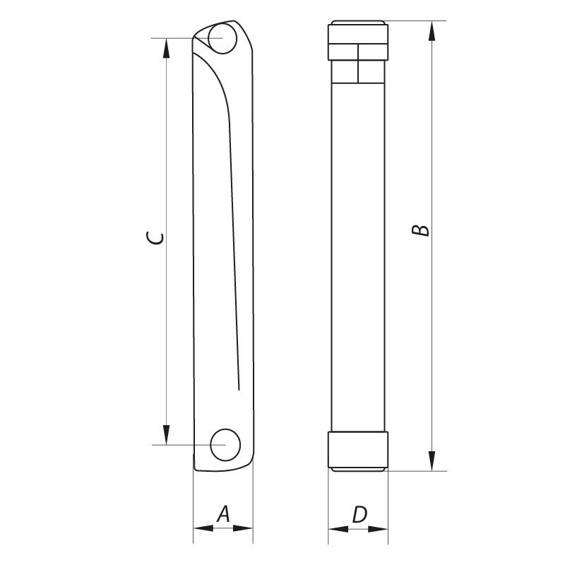 Біметалеві радіатори Koer 100 Bimetal-200 EXTREME  / Ціна за 1 секцію  ( KR2872 ) 29682 Харьков - изображение 3