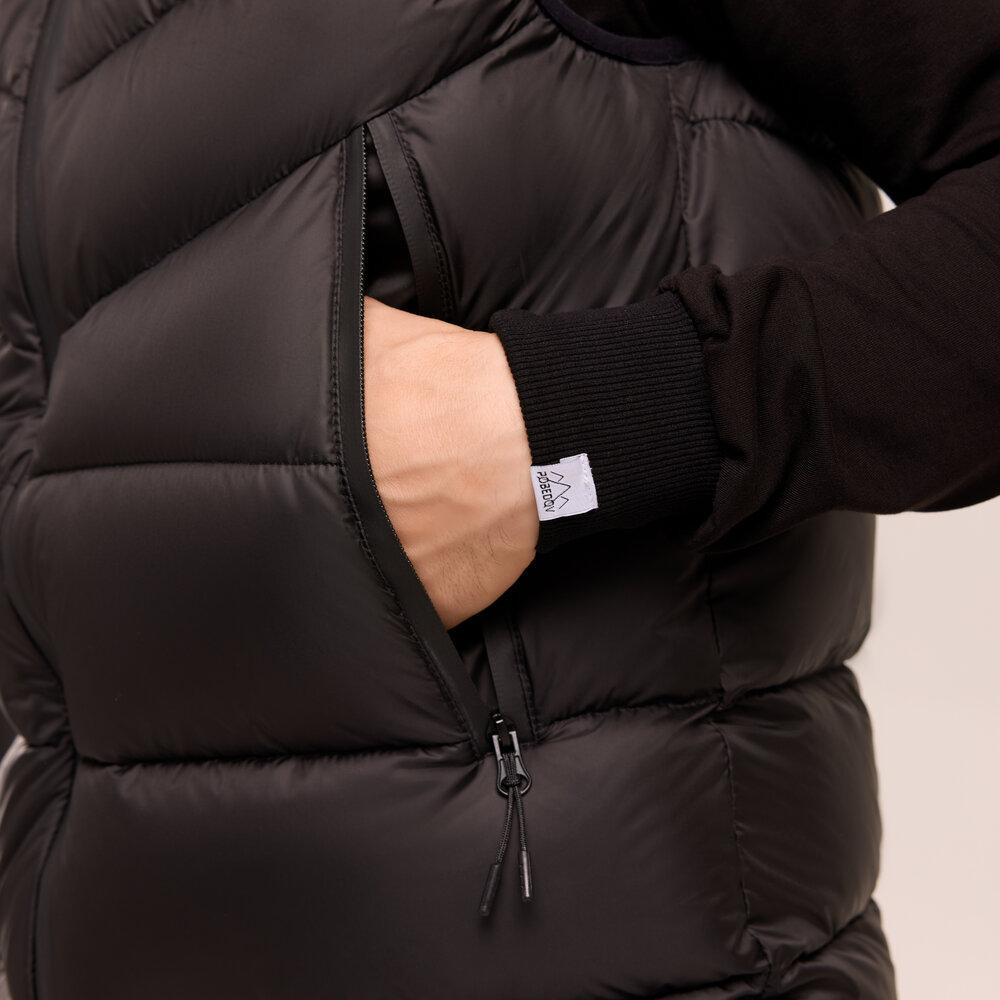 Чоловіча чорна жилетка Pobedov Puffer Київ - фото 7