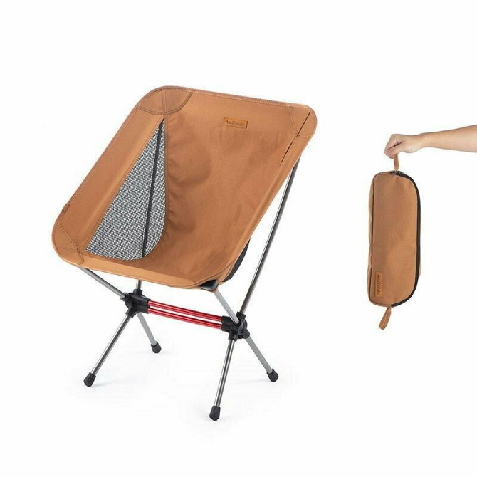 Туристическое раскладное кресло Naturehike YL08 NH20JJ027 (Оранжевый) Винница - изображение 1
