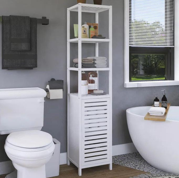 Етажерка для ванної "Лопурті" зефір Миколаїв - фото 1