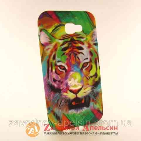 Samsung A7 2017 A720 чехол рисунок Animal Одесса