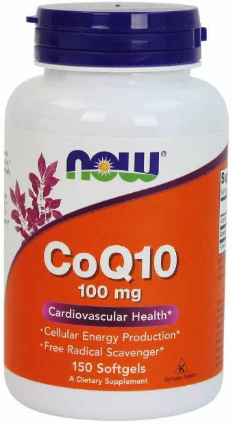 Коэнзим Q10 Now Foods CoQ10 100 мг 150 гелевых капсул Киев - изображение 1