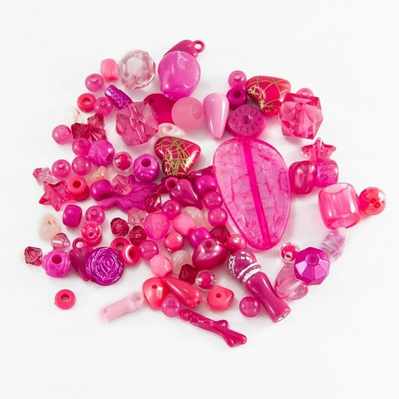 Декоративні намистинки для творчості Бомбей Dom Busin УТ100014226 в упаковці 56 шт Вінниця - фото 2