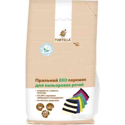 Пральний порошок Tortilla Еко Для кольорових речей 8 кг (4820178060172) Вінниця