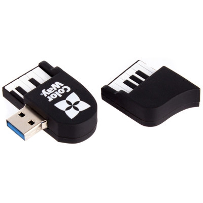 USB флеш накопитель ColorWay Piano 32 GB 3.0 Black (CW-USBPO32) Винница - изображение 5