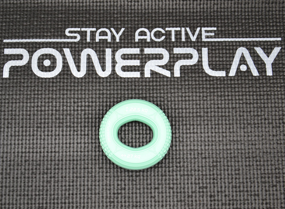 Еспандер кистьовий силіконовий PowerPlay PP-4330 Hand Grip Loops Medium 22.5-27 кг. М'ятний Київ - фото 7