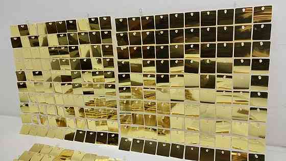 Декоративна панель із паєтками для фотозони, реклами 30х30 см 24шт Луцк