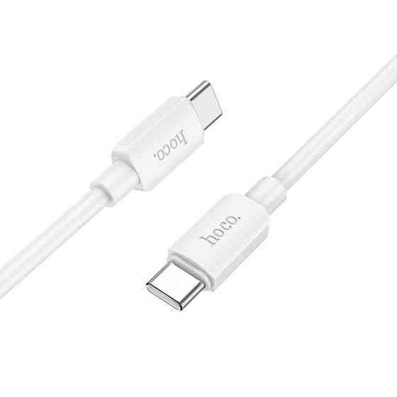Кабель HOCO X96 Hyper 60W fast charging data cable Type-C to Type-C White Київ