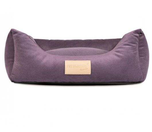 Лежак для тварин Природа "MOLLY" №2 (62х50х19 см) Фіолетовий Вінниця - фото 1