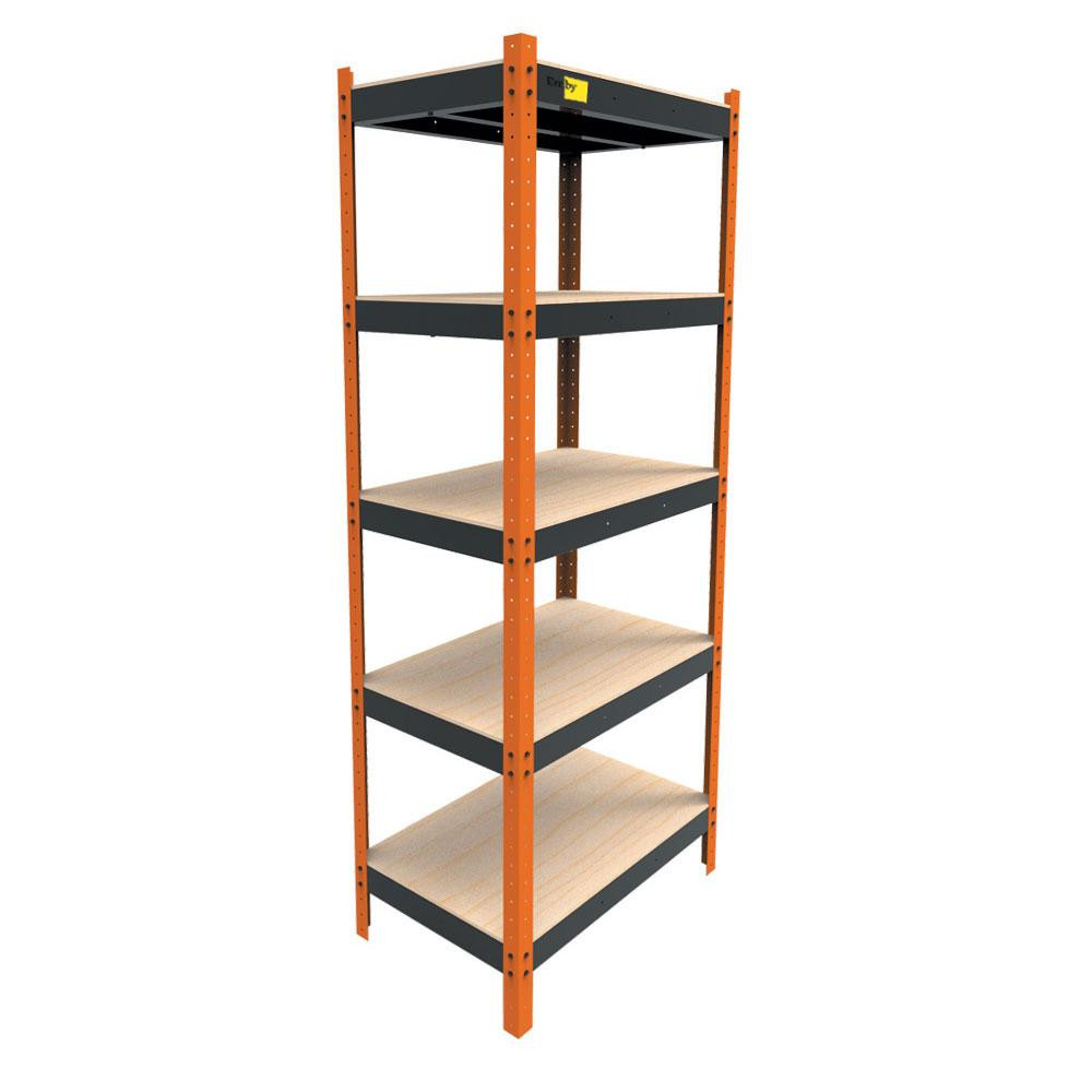 Металлический усиленный стеллаж Emby Heavy Series (размер 2500х900x600мм) 5 полок ДСП до 300кг Винница - изображение 1