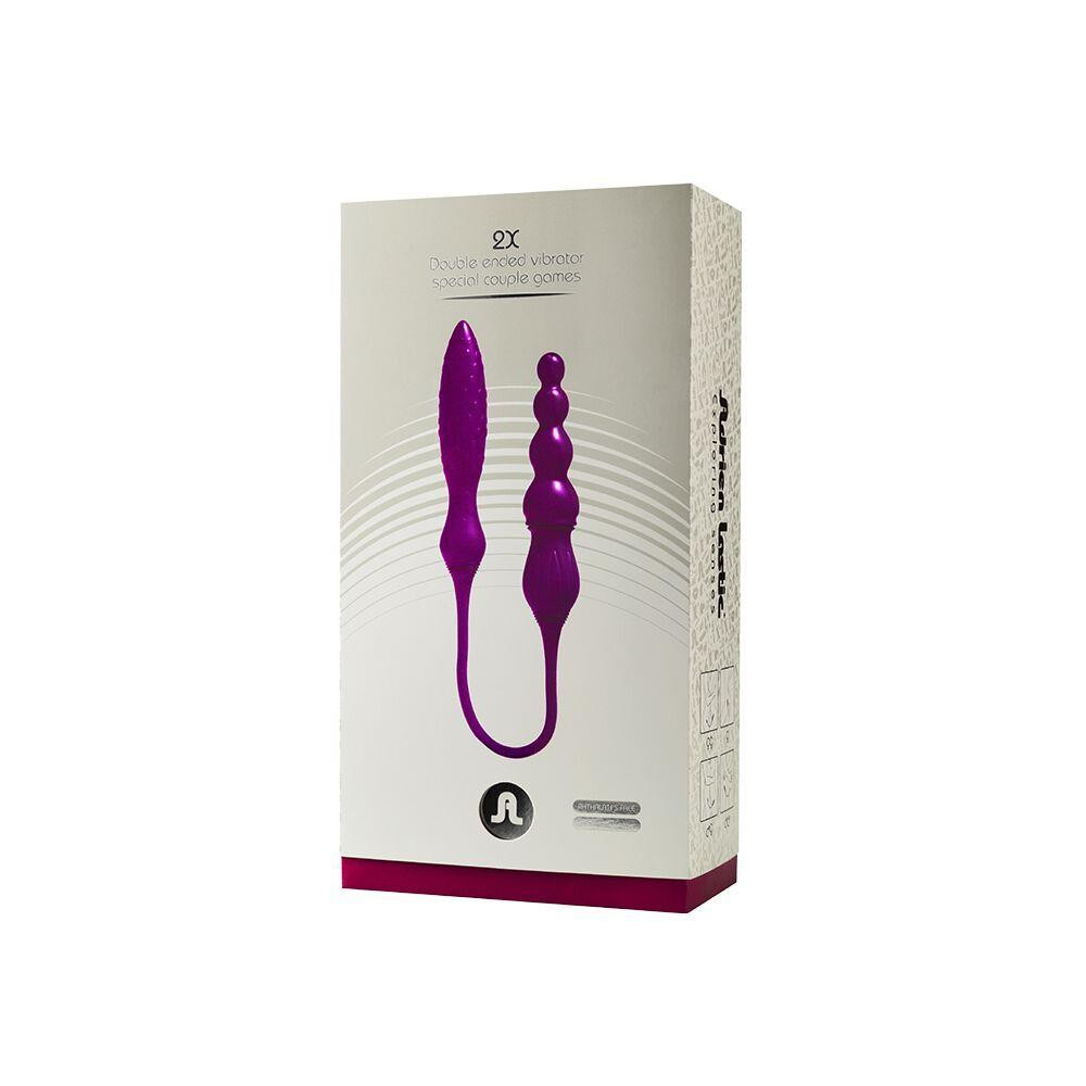 Вибратор двусторонний Adrien Lastic AD-2X с пультом LRS Sex Aura Киев - изображение 7