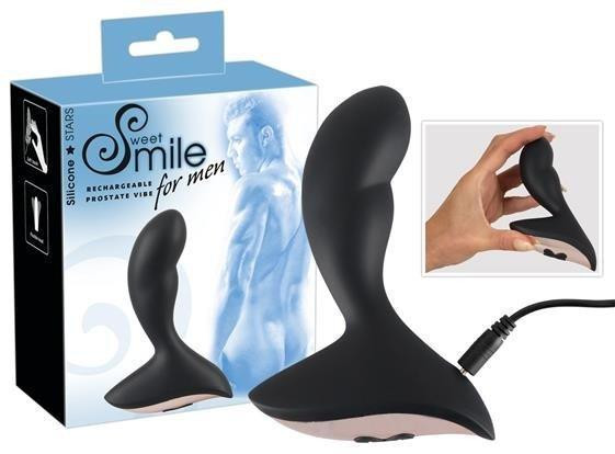 Масажер простати Sweet Smile Rechargeable Prost Sex Aura Київ - фото 1
