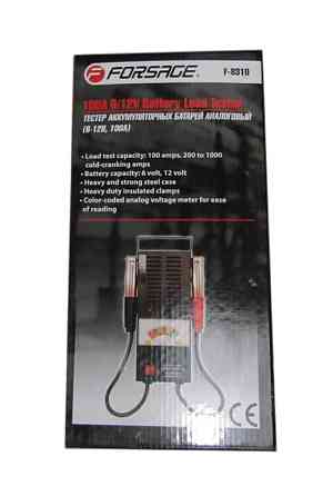 Тестер аккумуляторных батарей аналоговый (6V-12V, 100А) Forsage F-8310 Одесса