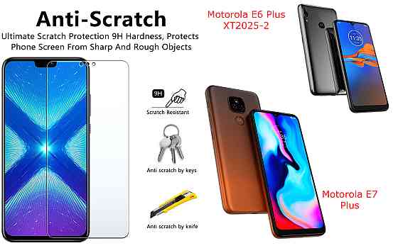 Защитное стекло NeoGlass для Motorola E6 Plus XT2025-2, Motorola E7 Plus – ультрапрозрачное и устойчивое Киев