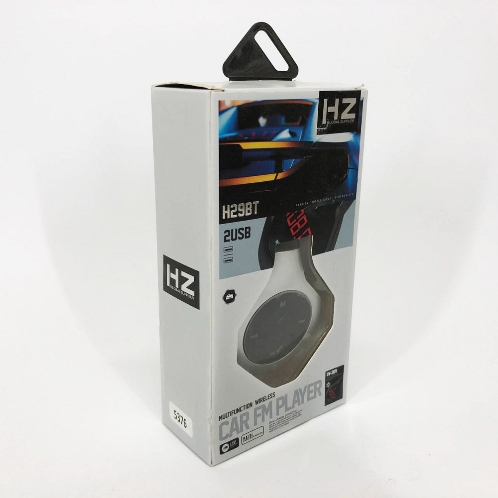 Автомобильный модулятор fm с usb H29 BT, Адаптер в прикуриватель для флешки, FM модулятор UF-723 с bluetooth Київ - фото 2