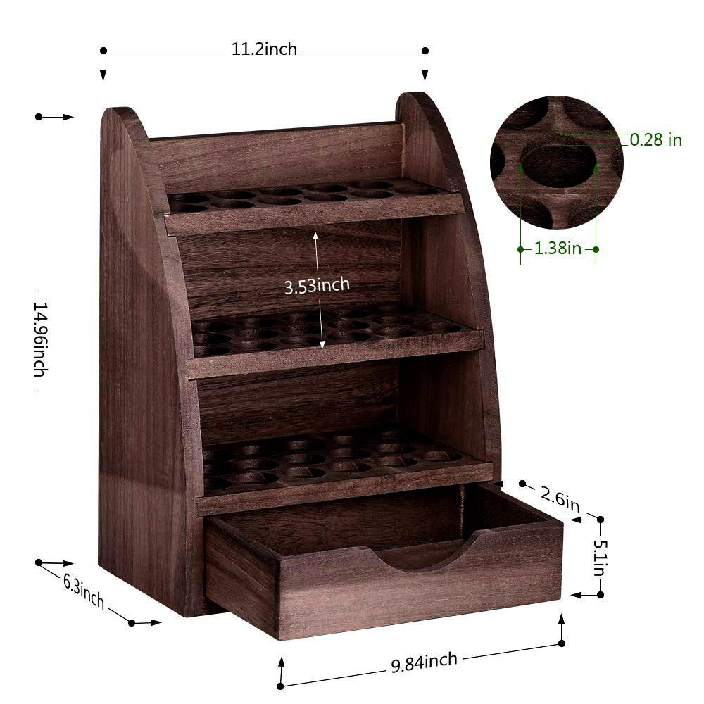 Органайзер для гель-лаків "Рохан" мокко Миколаїв - фото 4