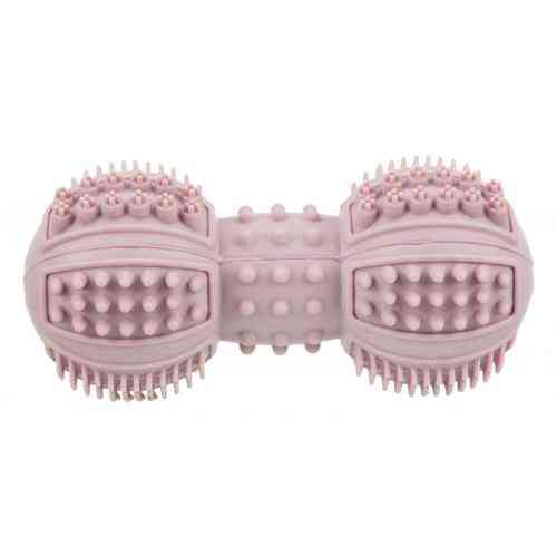 Іграшка Trixie Junior Dumbbell для цуценят Гантель шипована гума 9 см Київ