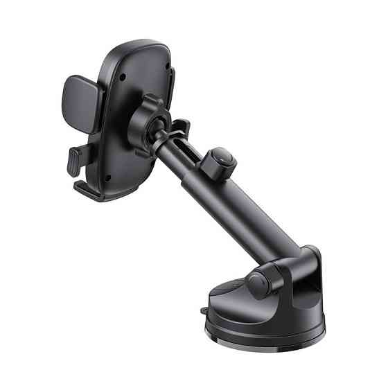 Автотримач для телефона ACEFAST D57 one-key lock car holder for dashboard Black Київ