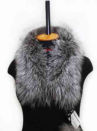 Комір жіночій з чорнобурки на підкладці довжина 55см Харків