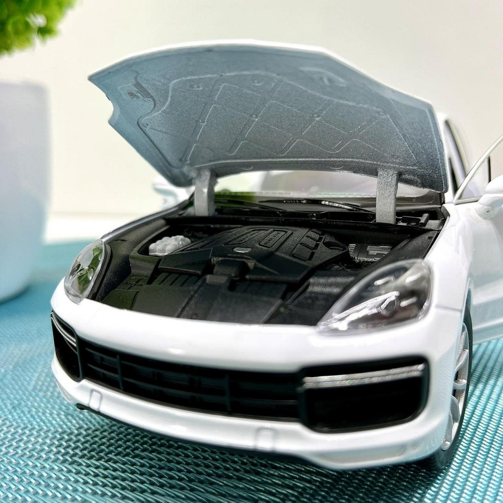 Машина Welly Nex Porsche Cayenne 1:24 інерційна відкриваються двері Вид 1 Біла (24092W) Чернигов - изображение 8