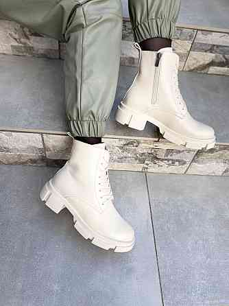 Черевики жіночі GREMMY бежеві натуральна шкіра зима 37р.38р.40р. (4206) Коломыя