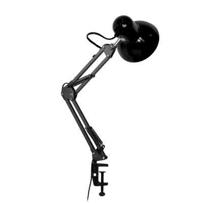 Настольная лампа Євросвітло Ridy-027 E27 зі струбциною чорна Винница