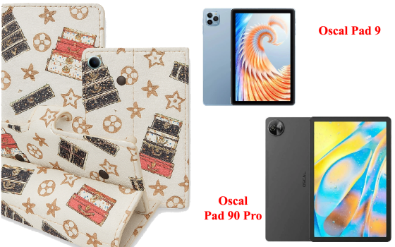 Книга-трансформер для планшета Oscal Pad 200, цвет Black Lyi White Киев