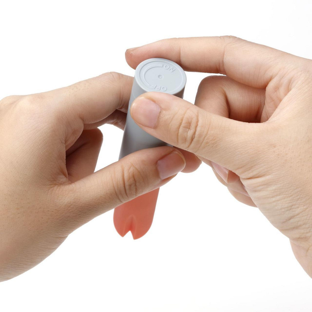 Вибратор-помада IROHA STICK Grey, плавное увеличение мощности Sex Aura Киев - изображение 7