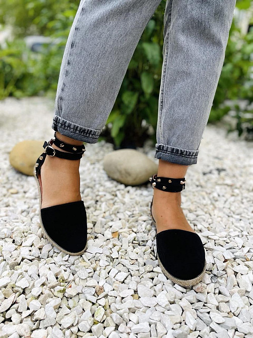 M.KRAFT Босоніжки жіночі M.KRAFT 0592 чорні (літо, замша натуральна) (3513) 37р.38р.39р. Коломия - фото 5