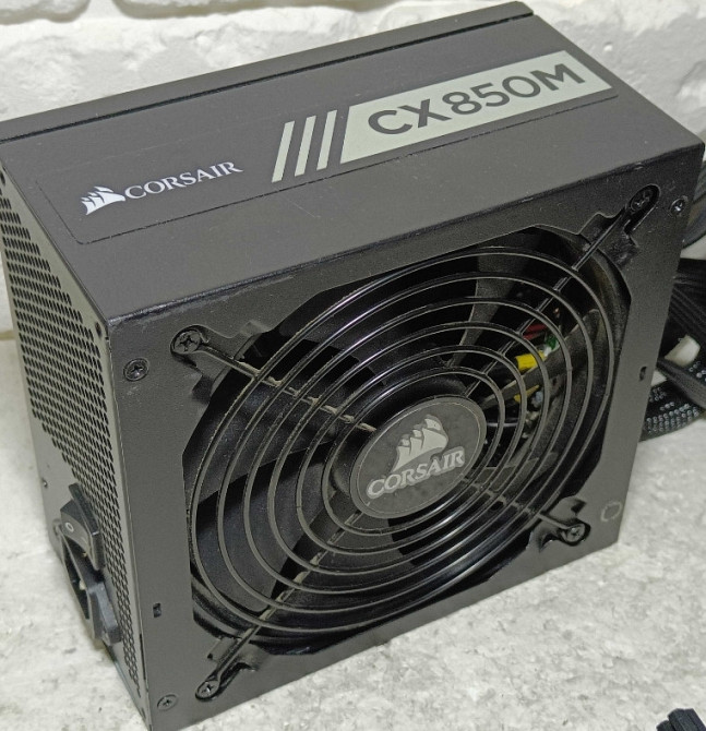 Блок живлення CORSAIR CX850M 80 PLUS Bronze 850W ЗАВОДСЬКА пломба. Харків - фото 8