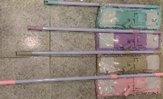 Швабра телескопічна мікрофібра-локшина 42*13см 80-125см 9011 Феникс Житомир - фото 1